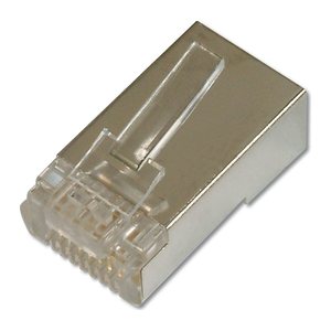 DIGITUS Cat5e Modularstecker für Rundkabel geschirmt 100St