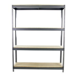 Simonrack Schwerlast-Weitspannregal SIMONFORTE CHIPBOARD 8435104975756 grau 180,0 x 60,0 x 200,0 cm