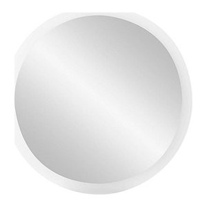 MÖBELPARTNER Spiegel mit Beleuchtung Bjarne 153131 silber 60,0 x 30,0 x 60,0 cm