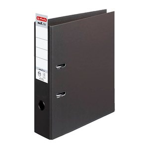 herlitz maX.file protect plus Ordner braun Kunststoff 8,0 cm DIN A4, 1 St.