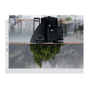 LEITZ Prospekthüllen recycle 4019 DIN A3 quer transparent genarbt 0,10 mm, 25 St.