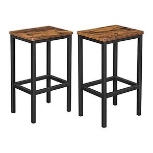 VASAGLE Barhocker LBC65X braun, 2 St.