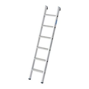 KRAUSE Anlegeleiter Stabilo silber 6 Stufen, H: 170,0 cm