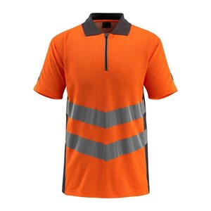 MASCOT® unisex Warnschutz Shirt Murton orange, dunkelanthrazit Größe S, 1 St.