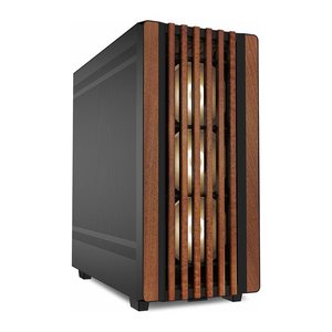 Sharkoon Gehäuse Rebel C70M RGB ATX 1xMetall holz