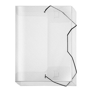 VELOFLEX Heftbox Crystal 3,0 cm transparent, 1 St.