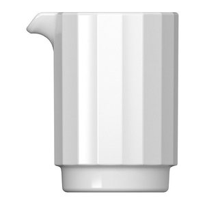 BAUSCHER Milchkännchen EDGE weiß 0,15 l, 6 St.