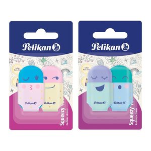 Pelikan Squeezy You Radierer 2 St. sortiert auf Blister