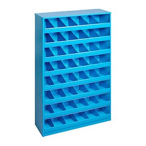 ADB Kleinteileregal 53619 lichtblau 50,0 x 12,5 x 85,0 cm