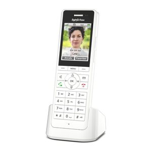 FRITZ! FRITZ!Fon X6 Schnurloses Telefon mit Anrufbeantworter weiß