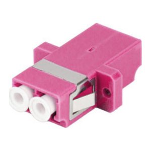 LANBERG Fiber Optic Adapter MM LC/UPC DUPLEX OM4
