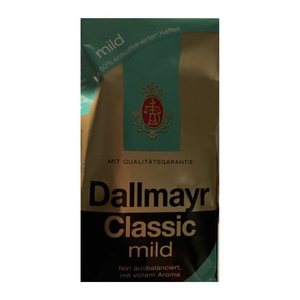 Dallmayr Classic Mild Kaffee, gemahlen, Arabicabohnen mild, 500 g