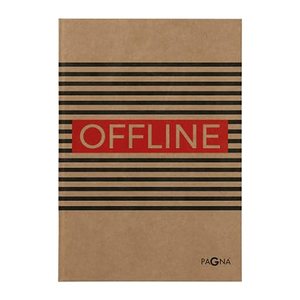 PAGNA Notizbuch A4 Offline 160S kariert 1Stk