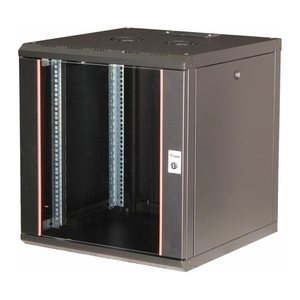 Equip 19" Netzwerkschrank Glastür PM 600x600mm 12HE schwarz