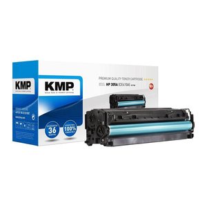 KMP H-T196  schwarz Toner kompatibel zu HP 305A (CE410A)