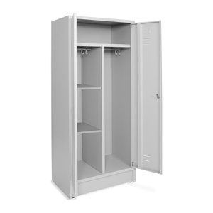 Stahl-Kleiderwäschespind (800 mm) – Fachböden inkl.