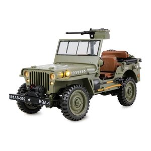 Amewi Jeep Willys MB Scale Crawler 4WD 1:14 RTR grün 14+