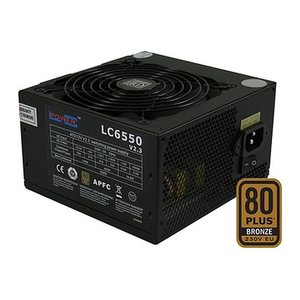 LC-Power Netzteil 550W LC6550 12cm (80+Bronze) Ver.2.3 retail