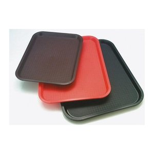 APS Tabletts Fast Food braun rechteckig 35,0 x 27,0 cm, 6 St.