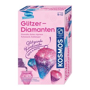 KOSMOS Experimentierkasten Glitzer-Diamanten mehrfarbig
