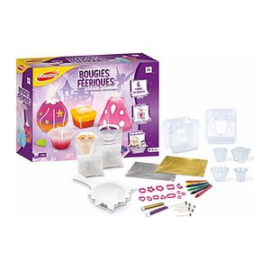 Joustra® Wachsgießen-Set Feenkerzen mehrfarbig