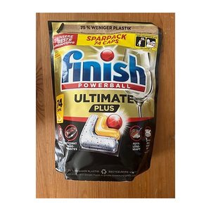finish POWERBALL ULTIMATE PLUS CITRUS Spülmaschinentabs, 74 St.