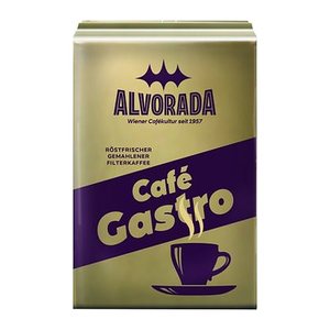 ALVORADA Café Gastro Kaffee, gemahlen, Arabica- und Robustabohnen 1 kg
