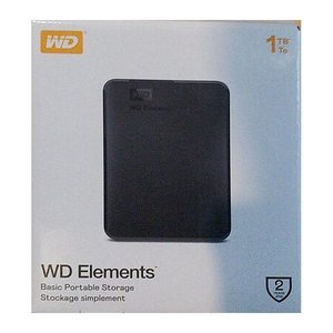 Western Digital Elements Portable 1 TB externe HDD-Festplatte schwarz