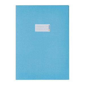 HERMA Heftumschlag glatt hellblau Papier DIN A4, 1 St.