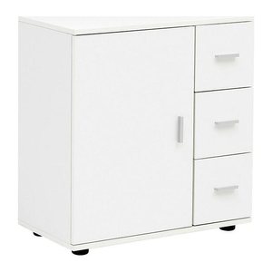 WOHNLING Badschrank WL5.877 weiß 60,0 x 33,0 x 66,0 cm