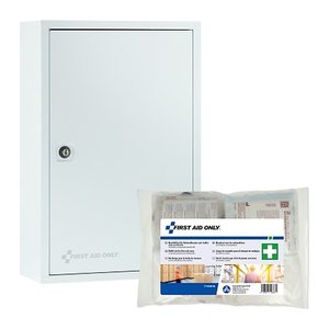 FIRST AID ONLY® Medizinschrank DIN 13169 weiß