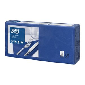 TORK Servietten Lunch Advanced dunkelblau 2-lagig 32,5 x 32,8 cm, 200 St.