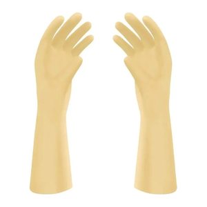 Meditrade® unisex OP-Handschuhe Gentle Skin® Isopretex® beige Größe 9, 50 Paar