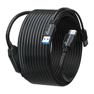 MediaRange Aktives USB-Verlängerungskabel, USB 3.0, 10m, sw