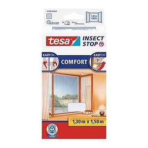 tesa Fliegengitter Insect Stop Comfort weiß 1,3 x 1,5 m