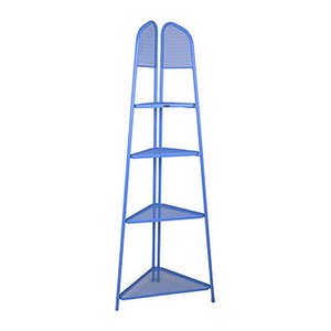 Eckregal Ekko blau 48,0 x 27,0 x 180,0 cm, 1 St.