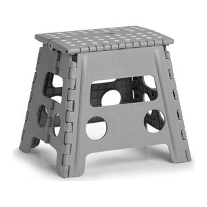 Zeller Tritthocker grau 1 Stufe, H: 32,0 cm