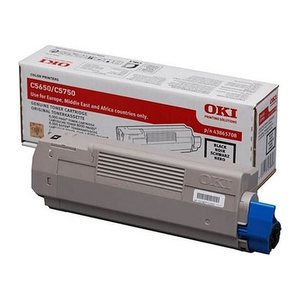 OKI 43865708  schwarz Toner