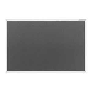 magnetoplan Pinnwand 90,0 x 60,0 cm Textil grau