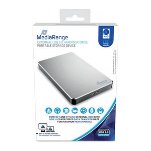 MediaRange externes USB 3.0 Festplattenlaufwerk, HDD, 2TB