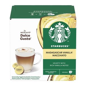 NESCAFÉ DOLCE GUSTO® STARBUCKS® Macciato Madagascar Vanilla Kaffeekapseln, mild, 6 St.