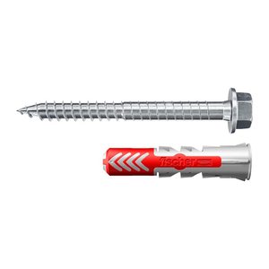 fischer DuoPower ETA 8x40 564790 Dübel mit Schrauben Ø 8 mm x 48 mm, 50 St.
