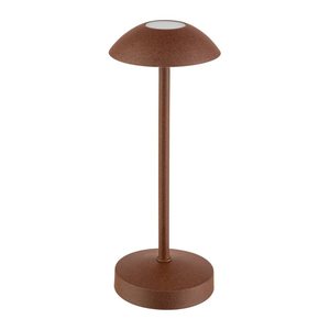APS ALVA LED Akku-Tischleuchte rostfarben 1,0 W