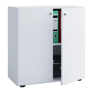 VCM my office Aktenschrank L, 913928 weiß 1 Fachboden 70,0 x 39,0 x 74,0 cm