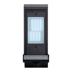 MAUL MAULoptimus colour vario LED Schreibtischlampe silber 10 W mit Tischklemme