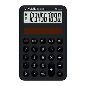 MAUL ECO MD 1 Taschenrechner schwarz