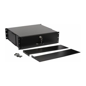 Equip 19" Schublade für Serverschränke abschl. 3U RAL9005