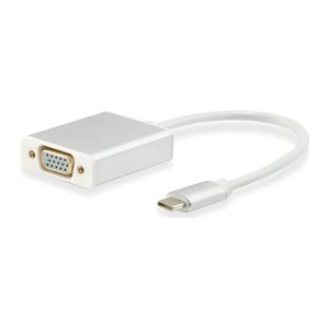 Equip Adapter USB-C->VGA HD15 1920x1080/ 60Hz 0.15m PVC
