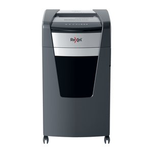 Rexel XP516+ Aktenvernichter mit Partikelschnitt P-5, 2 x 15 mm, bis 16 Blatt, grau