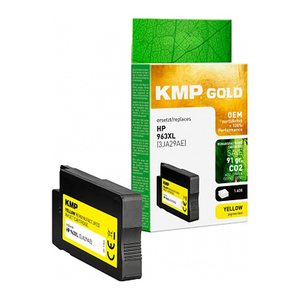 KMP GOLD Patrone HP 963XL (3JA29AE) yellow 2000 S. remanufactured